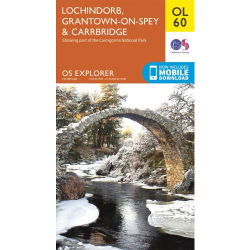 Ordnance Survey Lochindorb, Grantown-on-Spey & Carrbridge