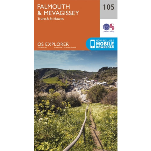 Ordnance Survey Falmouth and Mevagissey, Truro and St Mawes