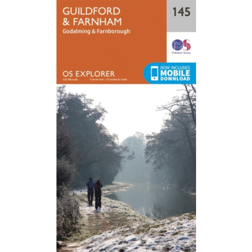 Ordnance Survey Guildford and Farnham