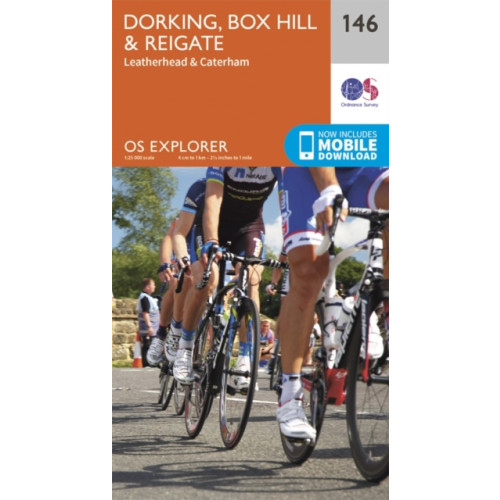 Ordnance Survey Dorking, Box Hill and Reigate