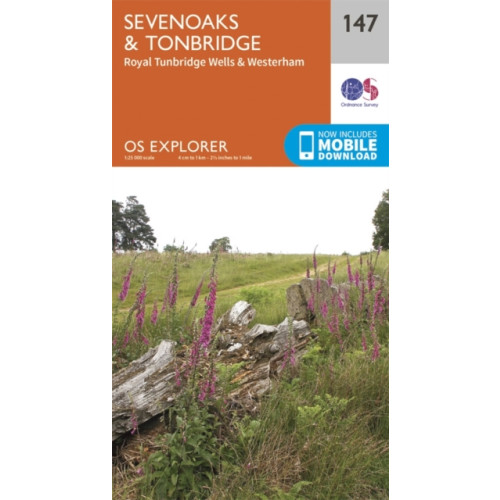 Ordnance Survey Sevenoaks and Tonbridge