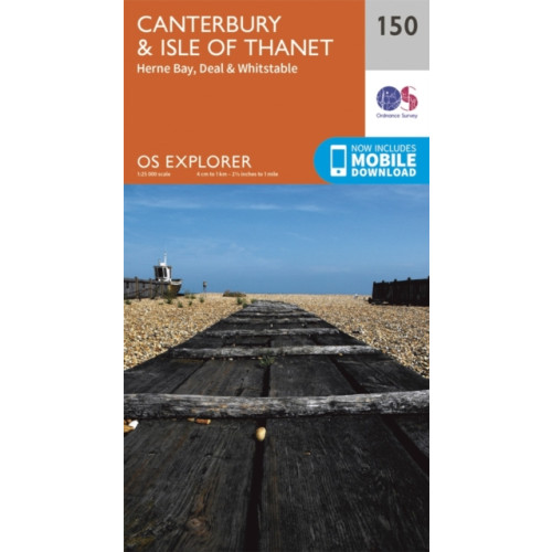 Ordnance Survey Canterbury and the Isle of Thanet