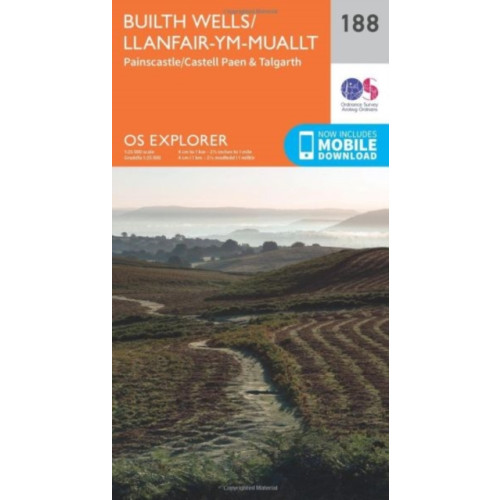 Ordnance Survey Builth Wells, Painscastle and Talgarth