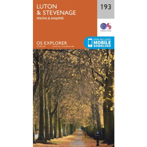 Ordnance Survey Luton and Stevenage