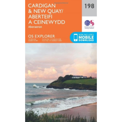 Ordnance Survey Cardigan and New Quay, Aberaeron