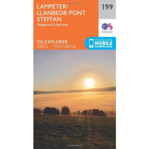 Ordnance Survey Lampeter, Tregaron and Llan-Non