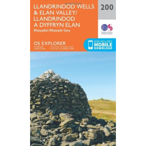 Ordnance Survey Llandrindod Wells and Elan Valley, Rhayader