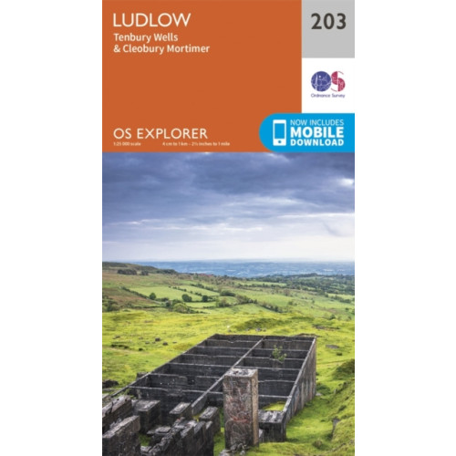 Ordnance Survey Ludlow and Tenbury Wells