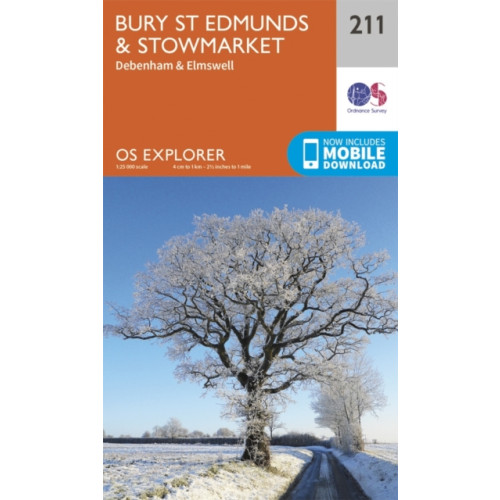 Ordnance Survey Bury St.Edmunds and Stowmarket