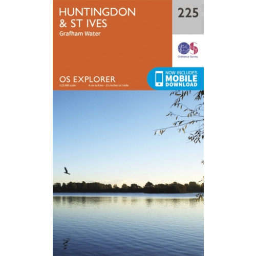 Ordnance Survey Huntingdon and St.Ives, Grafham Water