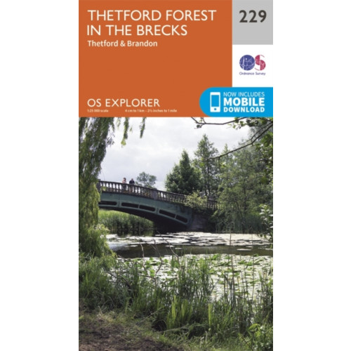 Ordnance Survey Thetford Forest in the Brecks