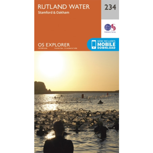 Ordnance Survey Rutland Water, Stamford and Oakham