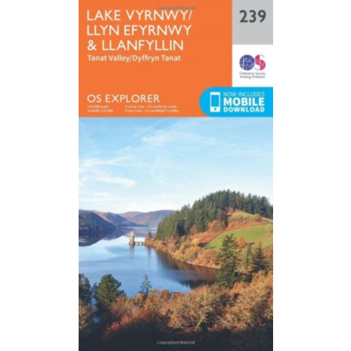 Ordnance Survey Lake Vyrnwy and Llanfyllin, Tanat Valley