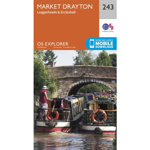 Ordnance Survey Market Drayton, Loggerheads and Eccleshall