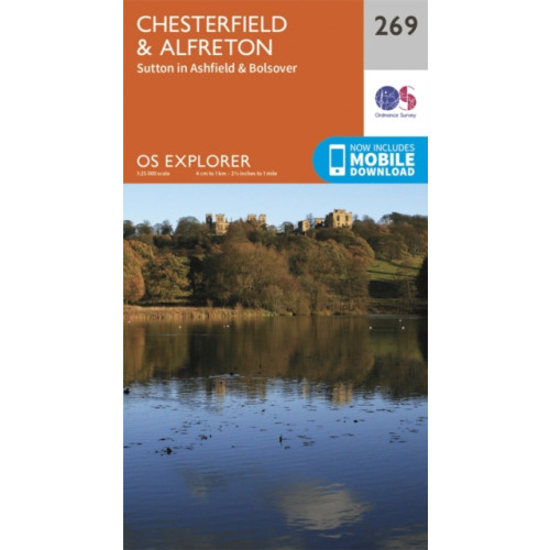 Ordnance Survey Chesterfield and Alfreton