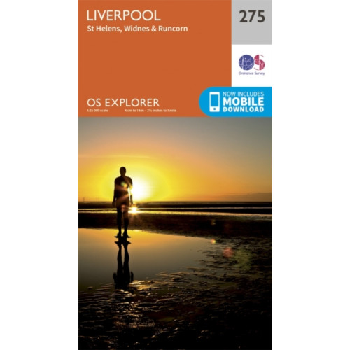 Ordnance Survey Liverpool, St Helens - Widnes and Runcorn