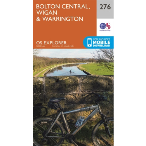 Ordnance Survey Bolton, Wigan and Warrington