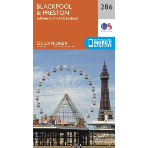 Ordnance Survey Blackpool and Preston