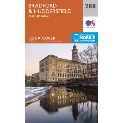 Ordnance Survey Bradford and Huddersfield