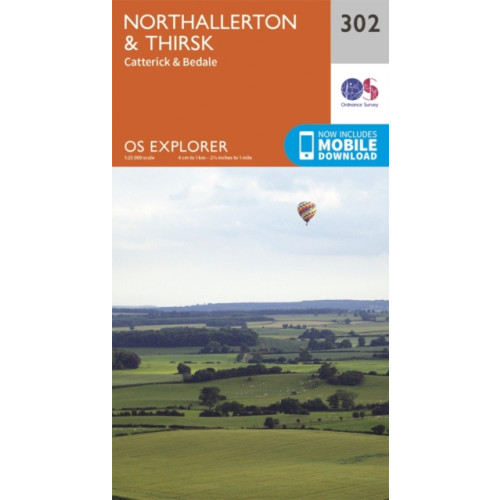 Ordnance Survey Northallerton and Thirsk - Catterick and Bedale