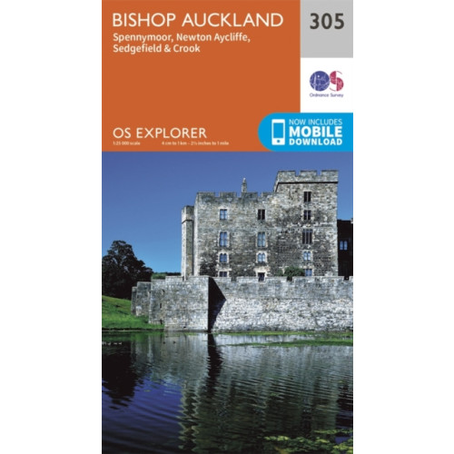 Ordnance Survey Bishop Auckland - Spennymoor and Newtown