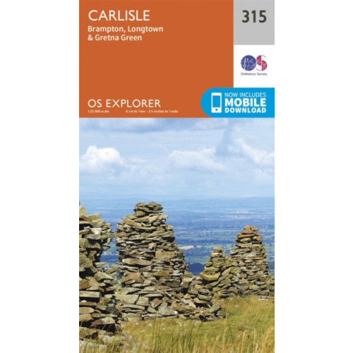 Ordnance Survey Carlisle, Brampton, Longtown and Gretna Green