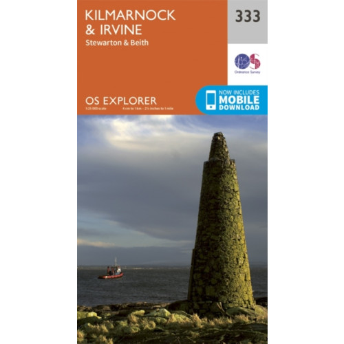 Ordnance Survey Kilmarnock and Irvine