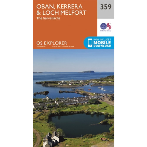 Ordnance Survey Oban, Kerrera and Loch Melfort