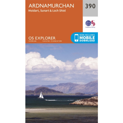 Ordnance Survey Ardnamurchan, Moidart, Sunart and Loch Shiel