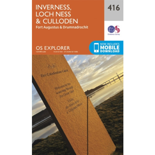 Ordnance Survey Inverness, Loch Ness and Culloden