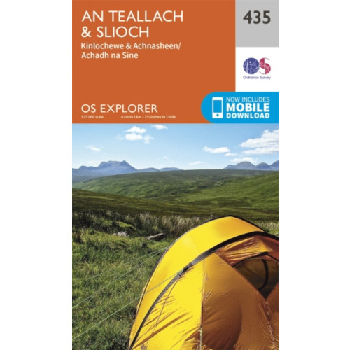 Ordnance Survey An Teallach and Slioch