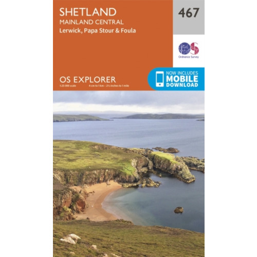 Ordnance Survey Shetland - Mainland Central