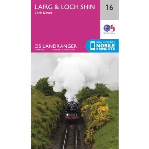 Ordnance Survey Lairg & Loch Shin, Loch Naver