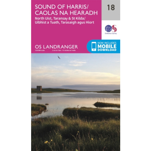 Ordnance Survey Sound of Harris, North Uist, Taransay & St Kilda