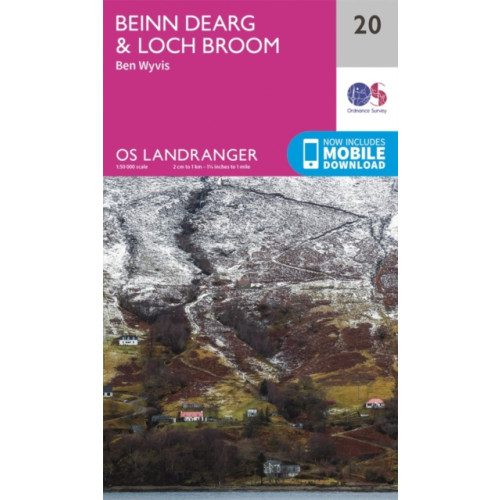 Ordnance Survey Beinn Dearg & Loch Broom, Ben Wyvis