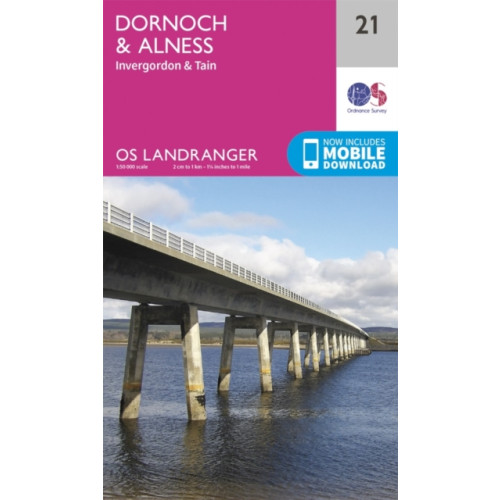Ordnance Survey Dornoch & Alness, Invergordon & Tain