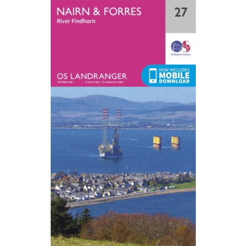 Ordnance Survey Nairn & Forres, River Findhorn