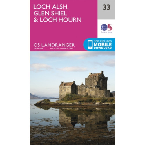 Ordnance Survey Loch Alsh, Glen Shiel & Loch Hourn