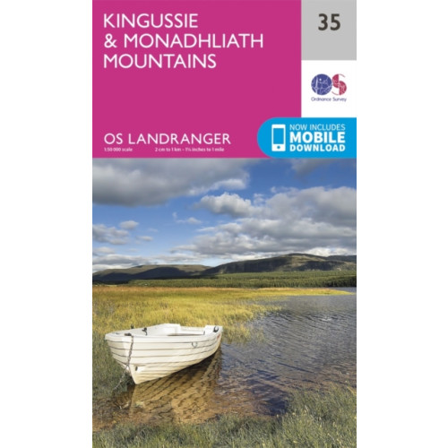 Ordnance Survey Kingussie & Monadhliath Mountains