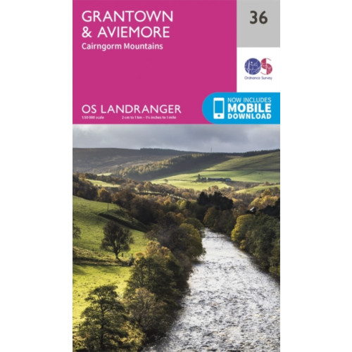 Ordnance Survey Grantown, Aviemore & Cairngorm Mountains