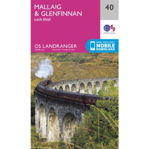 Ordnance Survey Mallaig & Glenfinnan, Loch Shiel