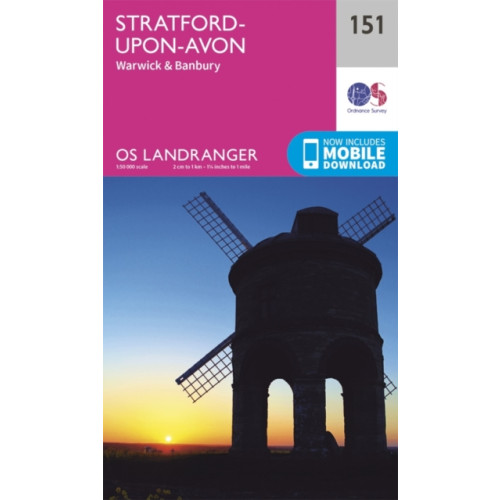Ordnance Survey Stratford-Upon-Avon, Warwick & Banbury