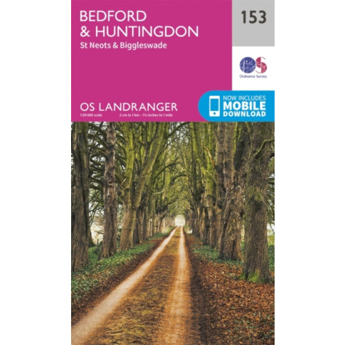 Ordnance Survey Bedford, Huntingdon, St. Neots & Biggleswade