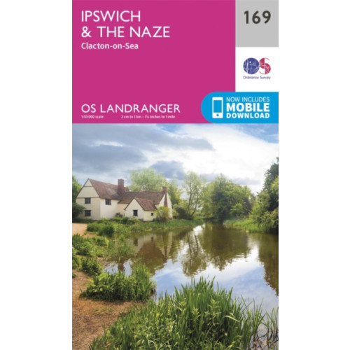 Ordnance Survey Ipswich, the Naze & Clacton-on-Sea