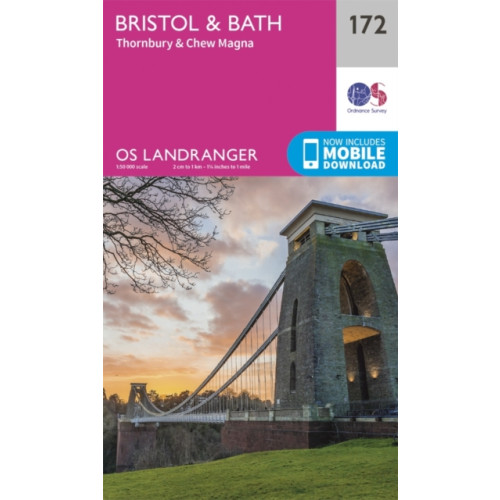 Ordnance Survey Bristol & Bath, Thornbury & Chew Magna