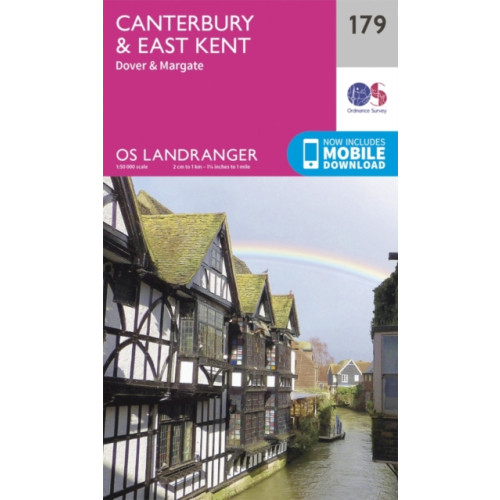 Ordnance Survey Canterbury & East Kent, Dover & Margate