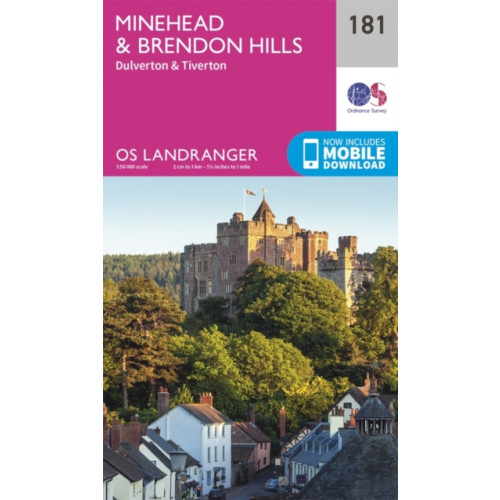 Ordnance Survey Minehead & Brendon Hills, Dulverton & Tiverton