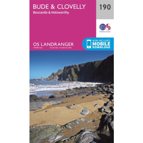 Ordnance Survey Bude & Clovelly, Boscastle & Holsworthy