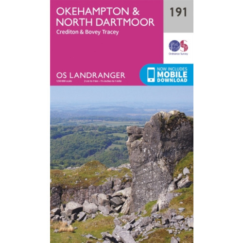 Ordnance Survey Okehampton & North Dartmoor