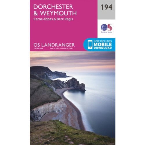 Ordnance Survey Dorchester & Weymouth, Cerne Abbas & Bere Regis
